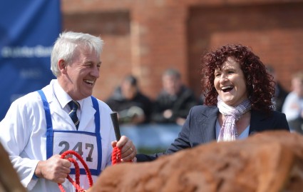 Christine Williams with Barney O'Kane