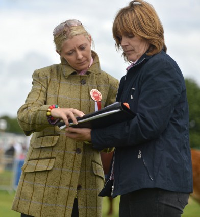 Stock handling Judges Sharon Rothwell & Agnes Lyndsey