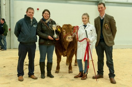 Junior and Overall Champion Young Handler Ruth Hamill