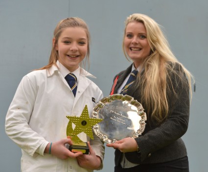 Intermediate Champion, Ruth Hamill with judge Kirree Kermode