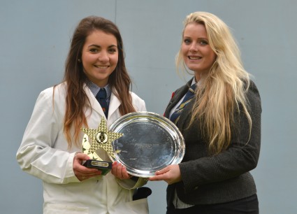 Senior Champion, Stephanie Dick with judge Kirree Kermode